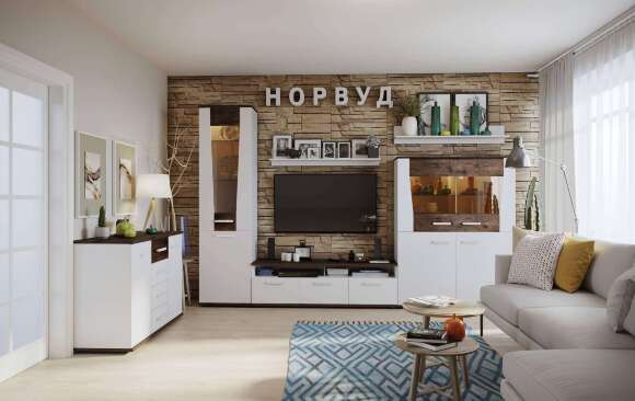 Тумба ТВ Норвуд 3 Глазов-мебель