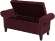 Пуф Торрокс бордовый