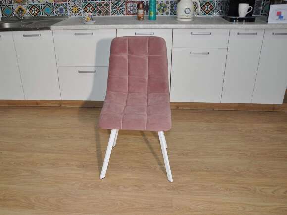 Стул ХИТ-2 / белый / розовый