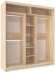 Шкаф-купе трехдверный 2000 Домашний Дуб сонома