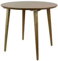 Стол обеденный круглый Ронда Мини 90, натуральный