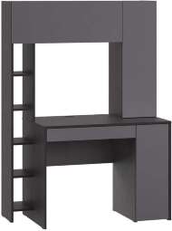 Стол компьютерный Комфорт 12.71, Антрацит, Темно-серый