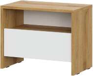 Дольче тумба прикроватная / Дуб золотой/Белый