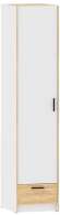 НМ 011.20 Шкаф для одежды Оттавия Белый/Дуб золотой НМ 011.20 Шкаф для одежды Оттавия Белый/Дуб золотой