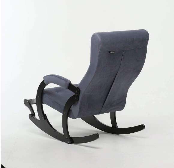 Кресло-качалка Марсель Черный / Нэви
