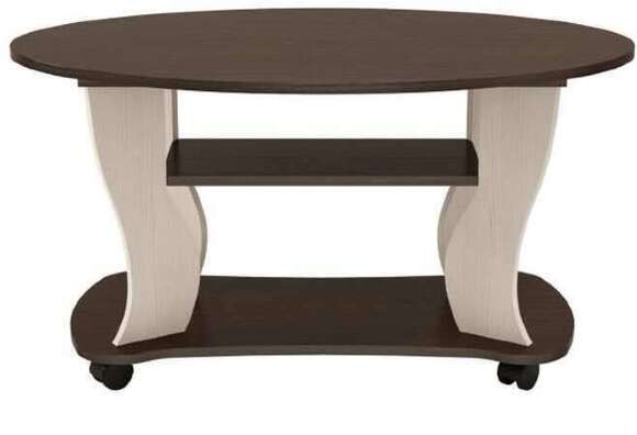 Стол журнальный Сатурн - М05 венге/вудлайн кремовый