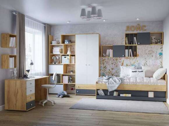 Кровать 90х200 Лойс (Глазов) Кровать 90х200 Лойс (Глазов)