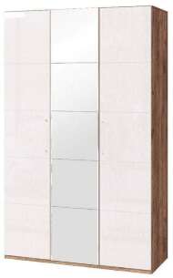 Монреаль (01) Шкаф для одежды и белья 3-х дв. с зеркалом Монреаль (01) Шкаф для одежды и белья 3-х дв. с зеркалом