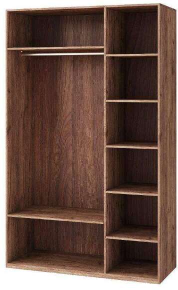 Монреаль (01) Шкаф для одежды и белья 3-х дв. с зеркалом Монреаль (01) Шкаф для одежды и белья 3-х дв. с зеркалом