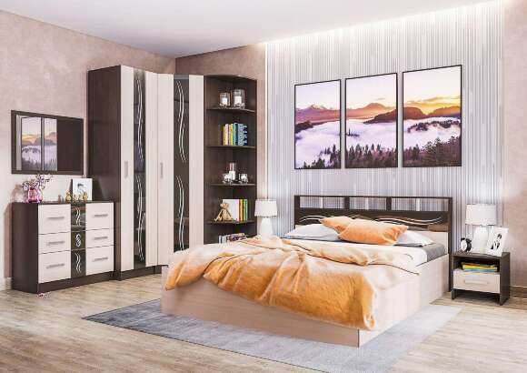 Шкаф угловой Эрика (ТЭКС)