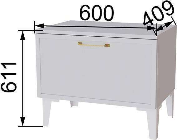 Прихожая Толедо. Белый. Комплект 1 Прихожая Толедо. Белый. Комплект 1