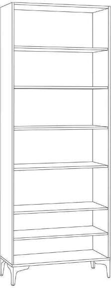 Шкаф Валенсия 13.217.01, Белый шагрень