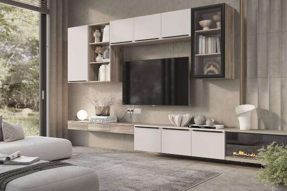 Шкаф навесной Урбан ШКН-09, Дуб смоки