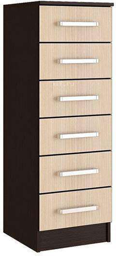 Комод Фиеста 400 дуб беленый / венге