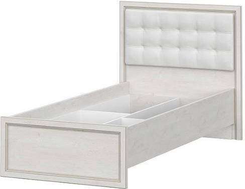 Кровать с мягкой спинкой и основанием 90х200 Александрия