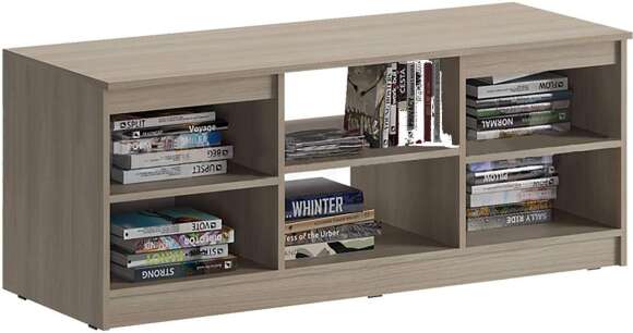 ТВ-тумба Челси белый глянец / дуб сонома