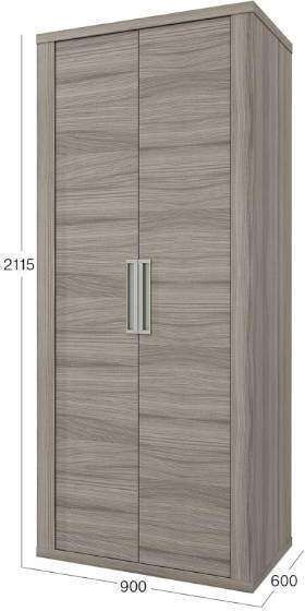 Шкаф двухдверный Честерфилд шорвуд