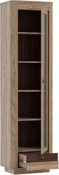 Шкаф-витрина Фантазия 34.06 дуб каньон/дуб кальяри Шкаф-витрина Фантазия 34.06 дуб каньон/дуб кальяри