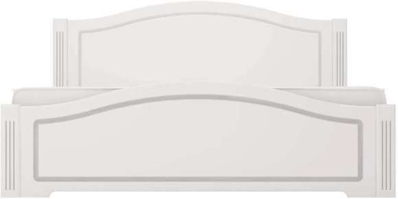 Кровать 140х200 Виктория 21 (Ижмебель) с латами