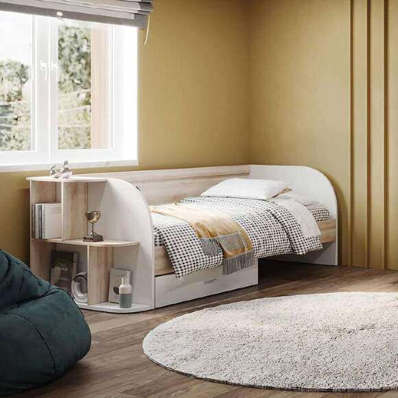 Кровать 90х200 Люмен (Ижмебель) 25