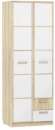 Шкаф для одежды НМ 014.07 с ящиками «Фанк» Дуб сонома/белый скандинавский Шкаф для одежды НМ 014.07 с ящиками «Фанк» Дуб сонома/белый скандинавский
