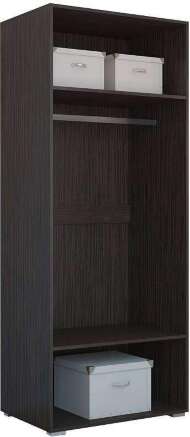 Корпус шкафа двухстворчатого Ненси, венге Корпус шкафа двухстворчатого Ненси, венге