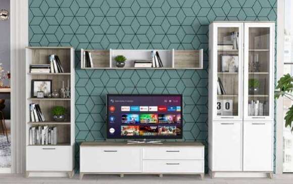 Гостиная Аурелио (Глазов) Белый Комплект 1