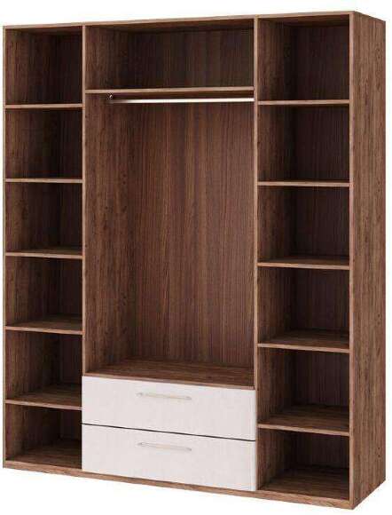 Монреаль (02) Шкаф для одежды с ящик 4-х дв. с зеркалом Монреаль (02) Шкаф для одежды с ящик 4-х дв. с зеркалом