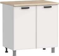 МК Аленушка Н 800 Магнолия Молочный,скоба черный (со столешницей) МК Аленушка Н 800 Магнолия Молочный,скоба черный (со столешницей)