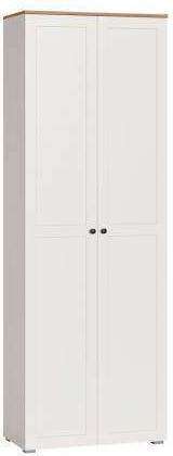 Шкаф 16.307 Остин Белый шагрень, Дуб Золотой Шкаф 16.307 Остин Белый шагрень, Дуб Золотой