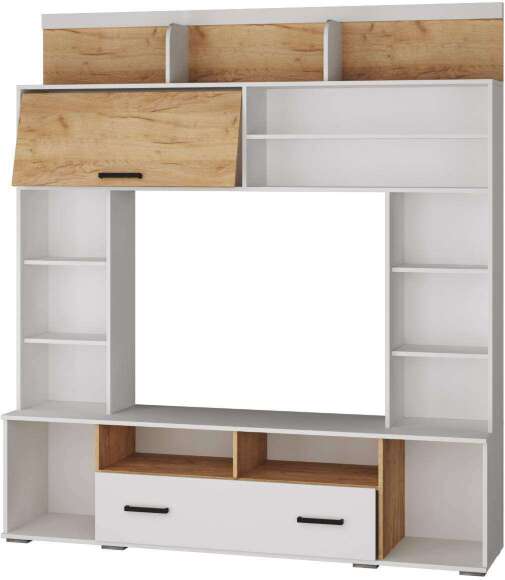 Центральная секция Оскар-18 ОГЦН-2 (ТЭКС) Белый / Дуб Крафт Центральная секция Оскар-18 ОГЦН-2 (ТЭКС) Белый / Дуб Крафт