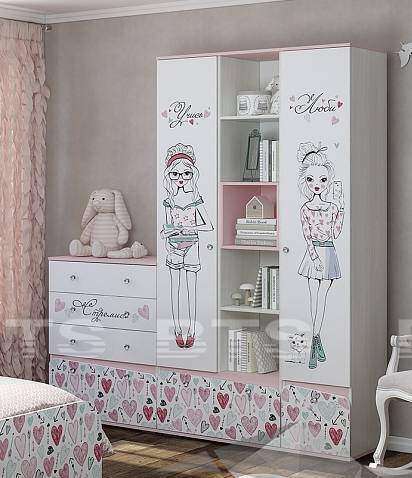 Шкаф-пенал закрытый Малибу ПН-11 БТС