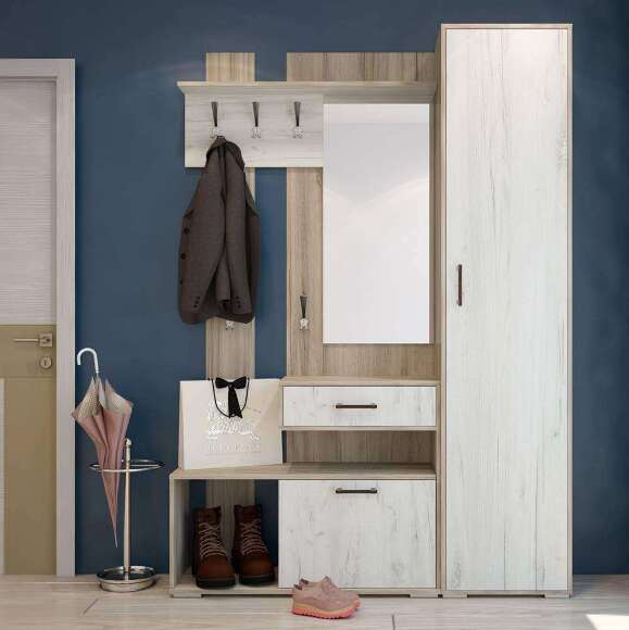 Вешалка Смарт-2 (Горизонт) Кантри / Дуб Прованс Вешалка Смарт-2 (Горизонт) Кантри / Дуб Прованс