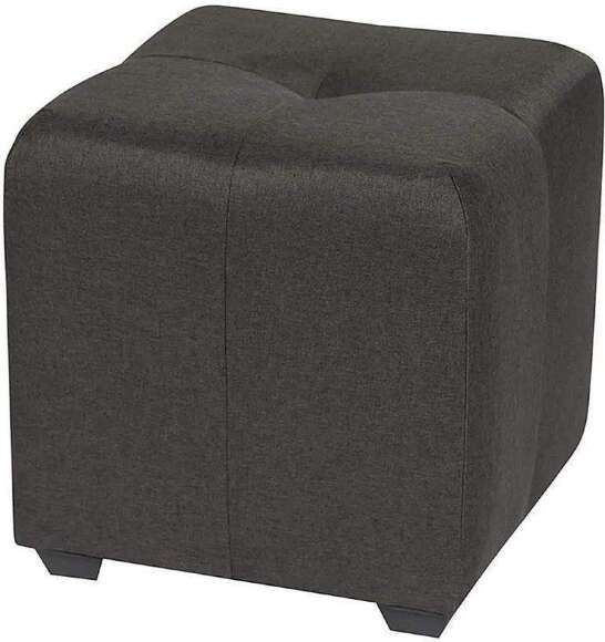 Пуф Николь Графит рогожка