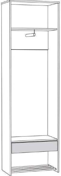 Прихожая Трувор. Комплект 1 Прихожая Трувор. Комплект 1