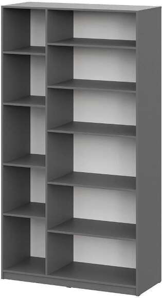 ШК 5 шкаф 1200 + полки 2 комплекта / Графит