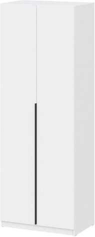 Шкаф распашной с наполнением (3 полки + 2 ящика + штанга) ШК 5 (800), Белый Шкаф распашной с наполнением (3 полки + 2 ящика + штанга) ШК 5 (800), Белый