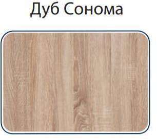 Кровать 160х200 с ортопедическим основанием ЛКР-1 Ливорно DOMANI (Дуб сонома)