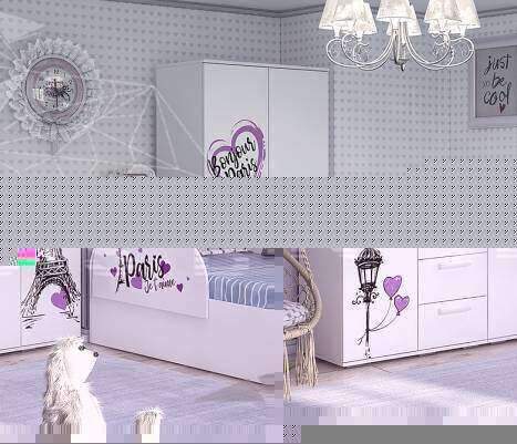 Шкаф для одежды ШК-09 Трио (Бонжур) БТС