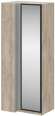 Шкаф угловой Этна с зеркалом (Софт Грей) Шкаф угловой Этна с зеркалом (Софт Грей)