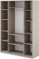 Шкаф распашной с наполнением (11 полок + штанга) ШК 5 (1600), Меланж Шкаф распашной с наполнением (11 полок + штанга) ШК 5 (1600), Меланж