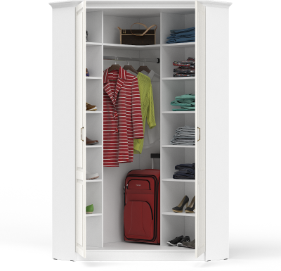 Спальня Ливерпуль вар.7 Белый/Ясень ваниль