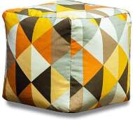 Пуфик Куб Янтарь