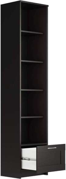 Стеллаж Сириус венге с одним ящиком