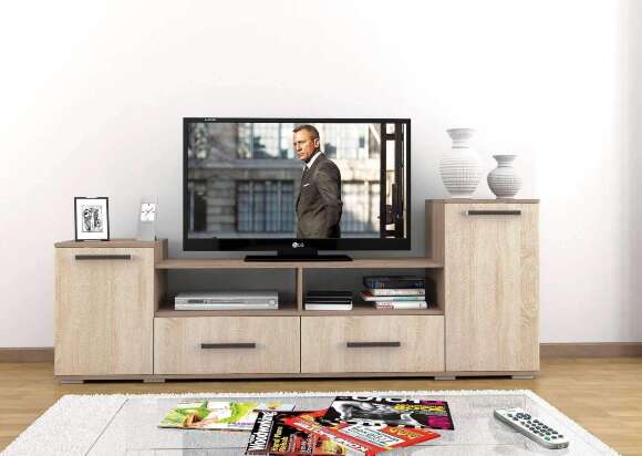 Тумба ТВ Парус-2 (ТЭКС) Ясень Шимо Тумба ТВ Парус-2 (ТЭКС) Ясень Шимо