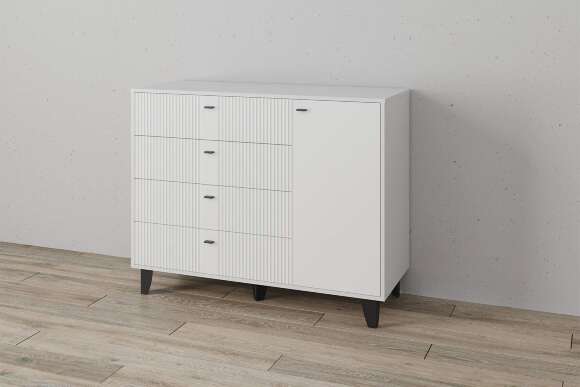 Комод Катрин-13, Белый, Белый снег Комод Катрин-13, Белый, Белый снег