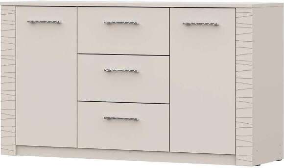 Калипсо комод 3 ящика двухстворчатый / Меланж Калипсо комод 3 ящика двухстворчатый / Меланж