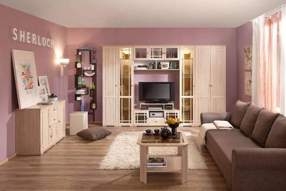 Гостиная Sherlock. Комплект 1, дуб сонома Гостиная Sherlock. Комплект 1, дуб сонома