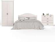 Спальня Ливерпуль вар.8 Белый/Ясень ваниль