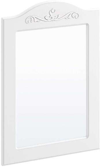 Зеркало Италия 600 ИТ-4 белое дерево